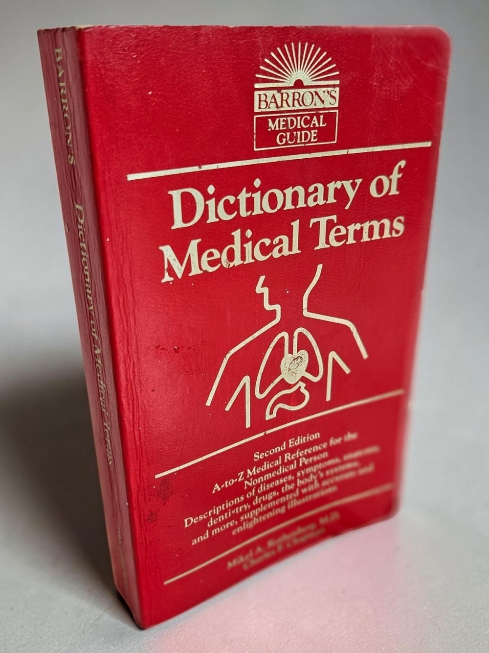 Barron's Dictionary of Medical Terms 2nd Ed Reference Illustrated Paperback Book